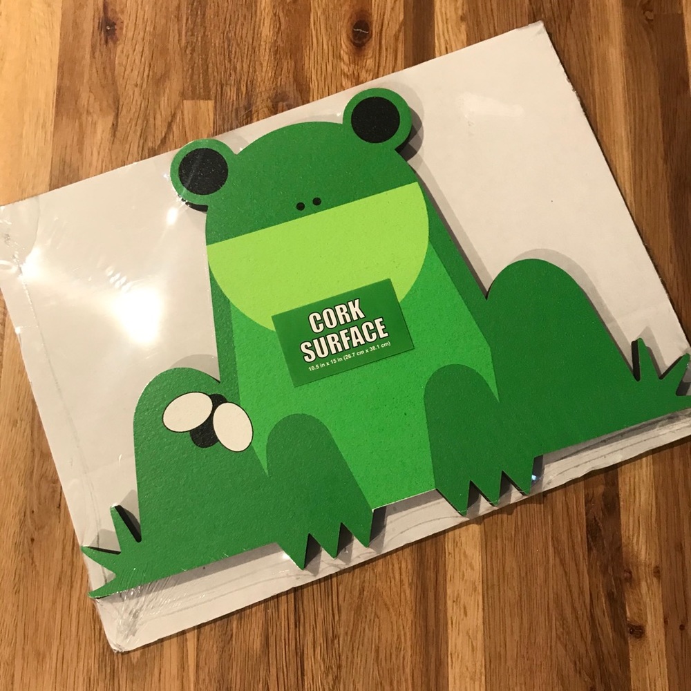 Frog Shaped Cork Surface Board